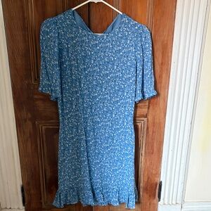 Reformation Light Blue Dress